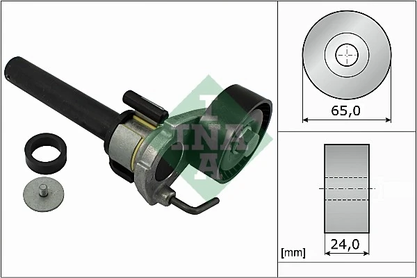 Belt Tensioner, V-ribbed belt